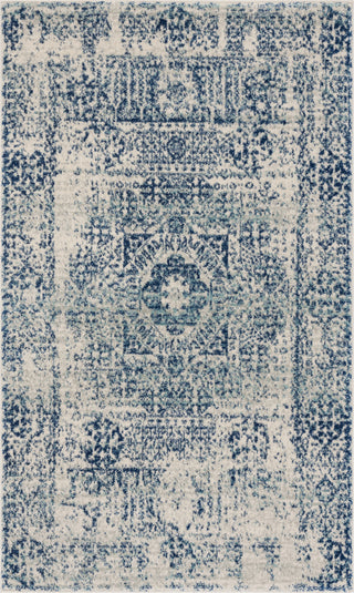 Safavieh Evoke EVK260C Ivory/Blue Area Rug 