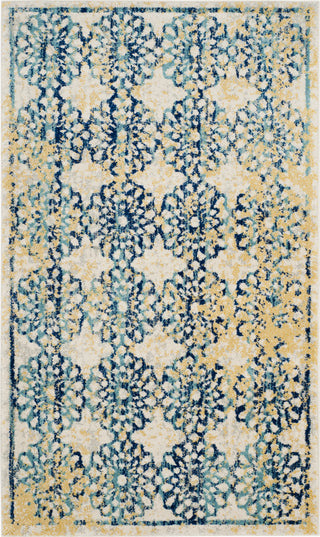 Safavieh Evoke EVK262C Ivory/Blue Area Rug 