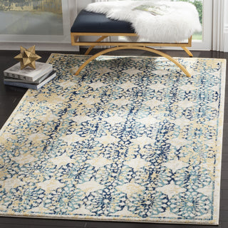 Safavieh Evoke EVK262C Ivory/Blue Area Rug  Feature