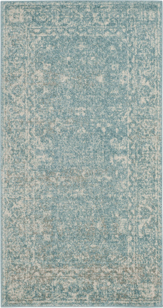 Safavieh Evoke EVK270D Light Blue/Ivory Area Rug 