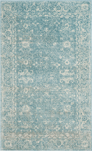 Safavieh Evoke EVK270D Light Blue/Ivory Area Rug 