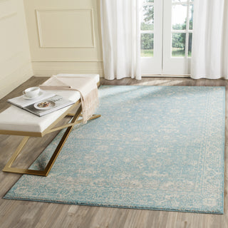 Safavieh Evoke EVK270D Light Blue/Ivory Area Rug 