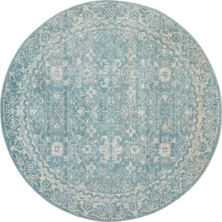 Safavieh Evoke EVK270D Light Blue/Ivory Area Rug 