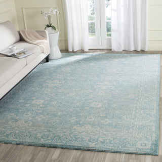 Safavieh Evoke EVK270D Light Blue/Ivory Area Rug 