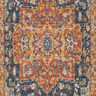 Safavieh Evoke EVK275C Blue/Orange Area Rug 