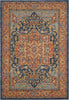 Safavieh Evoke EVK275C Blue/Orange Area Rug main image