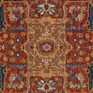 Safavieh Evoke EVK275C Blue/Orange Area Rug 