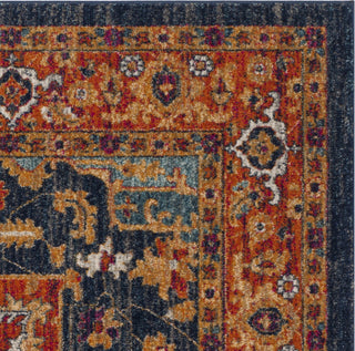 Safavieh Evoke EVK275C Blue/Orange Area Rug 