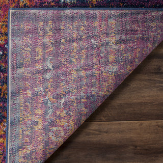 Safavieh Evoke EVK275F Blue/Fuchsia Area Rug 