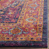 Safavieh Evoke EVK275S Fuchsia/Orange Area Rug 