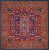 Safavieh Evoke EVK275S Fuchsia/Orange Area Rug 