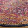 Safavieh Evoke EVK275S Fuchsia/Orange Area Rug 