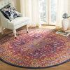 Safavieh Evoke EVK275S Fuchsia/Orange Area Rug 
