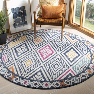 Safavieh Evoke EVK286N Navy/Ivory Area Rug 