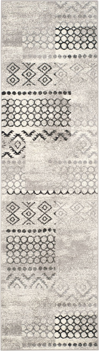 Safavieh Evoke EVK407C Cream/Dark Grey Area Rug Runner Image