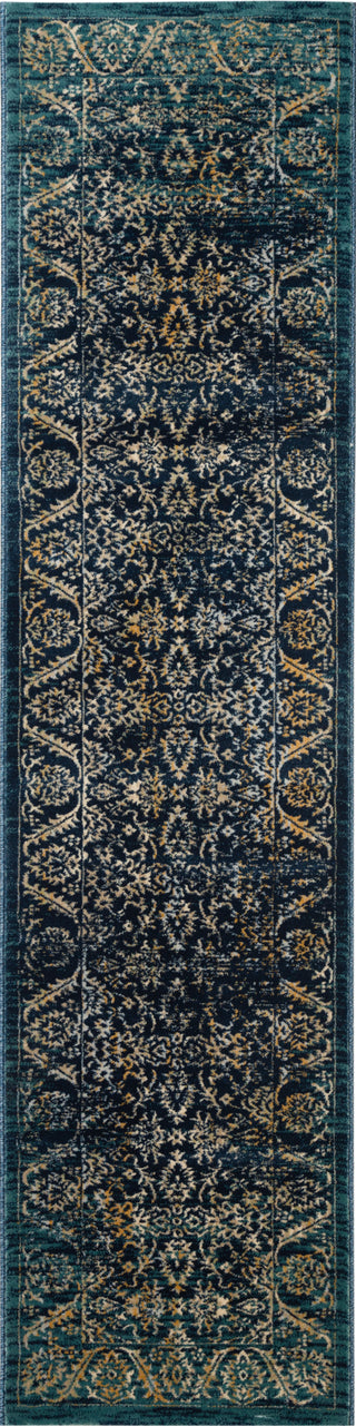 Safavieh Evoke EVK507A Navy/Gold Area Rug 