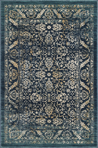 Safavieh Evoke EVK507A Navy/Gold Area Rug 