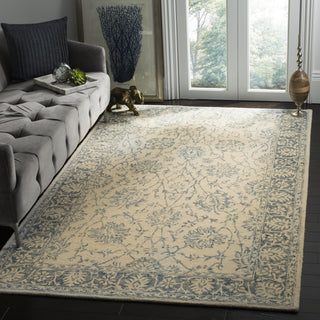 Safavieh Evoke EVK508F Beige/Turquoise Area Rug  Feature