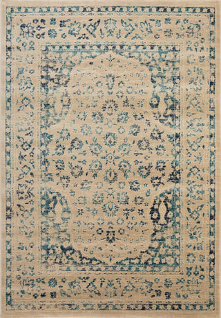 Safavieh Evoke EVK508F Beige/Turquoise Area Rug main image