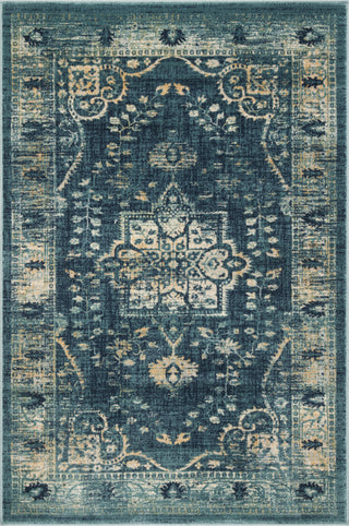 Safavieh Evoke EVK509A Navy/Gold Area Rug 