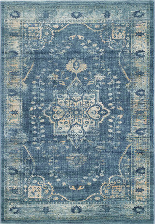 Safavieh Evoke EVK509A Navy/Gold Area Rug main image