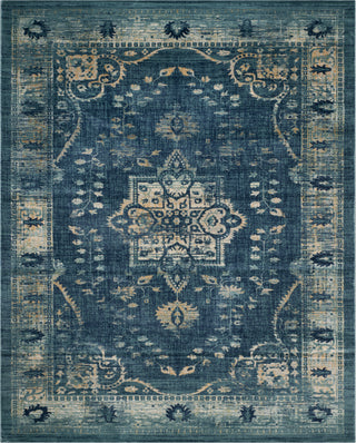 Safavieh Evoke EVK509A Navy/Gold Area Rug 