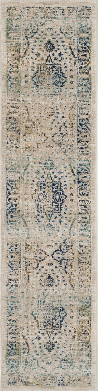 Safavieh Evoke EVK509F Beige/Turquoise Area Rug 