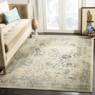 Safavieh Evoke EVK510F Beige/Turquoise Area Rug  Feature