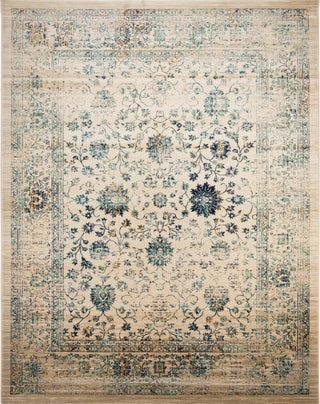 Safavieh Evoke EVK510F Beige/Turquoise Area Rug 