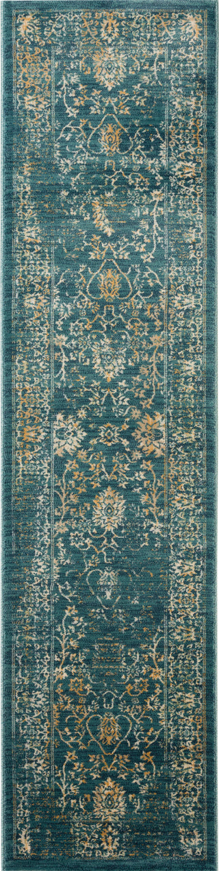 Safavieh Evoke EVK510K Light Blue/Beige Area Rug 