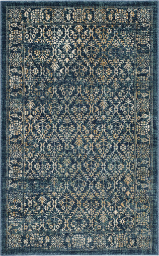 Safavieh Evoke EVK511A Navy/Gold Area Rug 