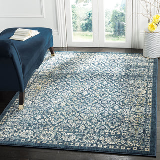 Safavieh Evoke EVK511A Navy/Gold Area Rug  Feature