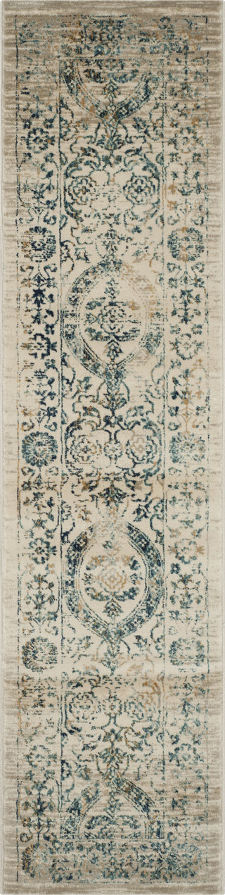 Safavieh Evoke EVK513F Beige/Turquoise Area Rug 