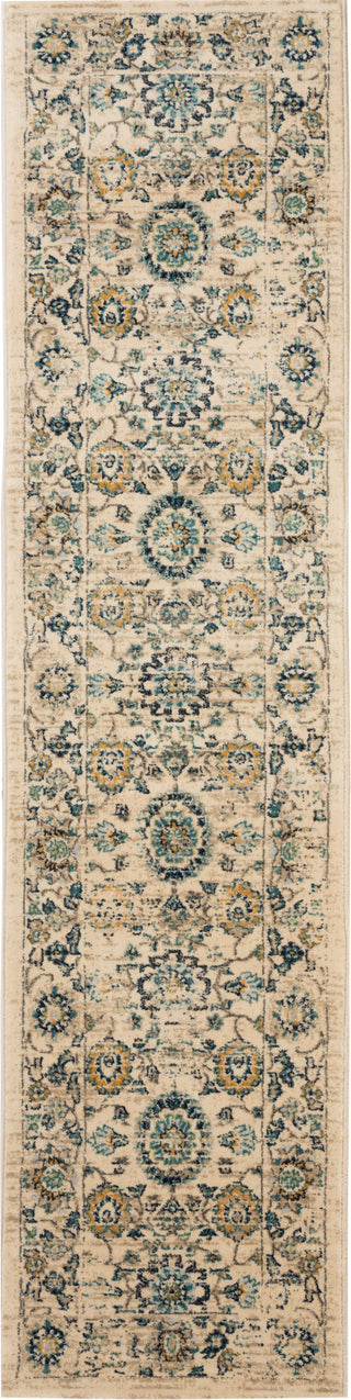 Safavieh Evoke EVK515F Beige/Turquoise Area Rug 