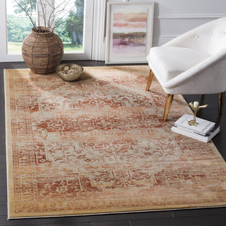 Safavieh Evoke EVK516R Rust/Creme Area Rug  Feature