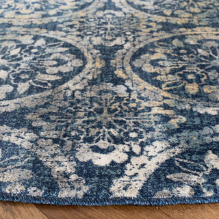 Safavieh Evoke EVK517D Navy/Creme Area Rug 