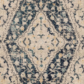 Safavieh Evoke EVK518C Beige/Navy Area Rug 