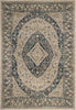 Safavieh Evoke EVK518C Beige/Navy Area Rug main image