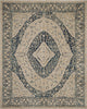 Safavieh Evoke EVK518C Beige/Navy Area Rug 