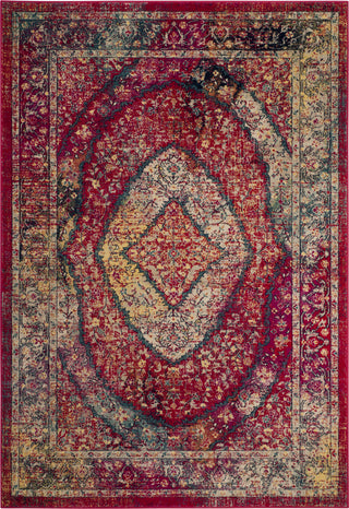 Safavieh Evoke EVK518K Fuchsia/Ivory Area Rug main image