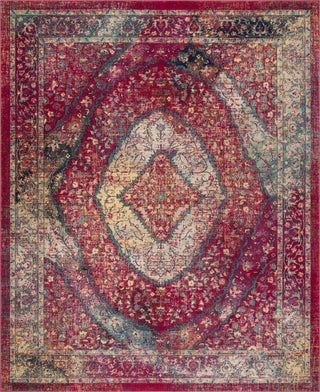 Safavieh Evoke EVK518K Fuchsia/Ivory Area Rug 