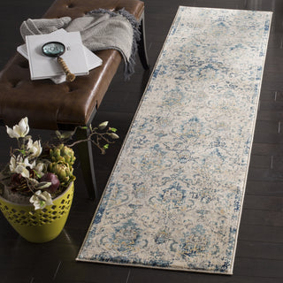 Safavieh Evoke EVK519C Beige/Navy Area Rug 