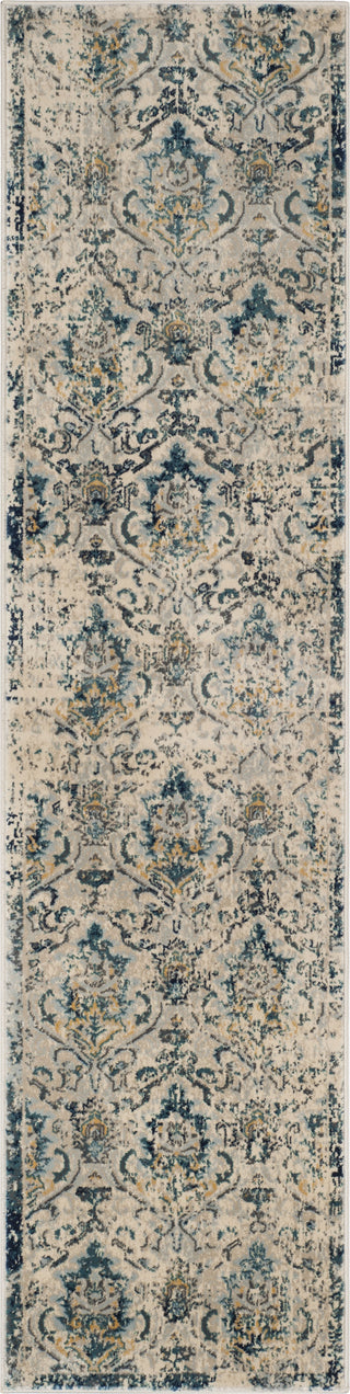 Safavieh Evoke EVK519C Beige/Navy Area Rug 