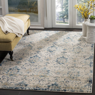 Safavieh Evoke EVK519C Beige/Navy Area Rug  Feature