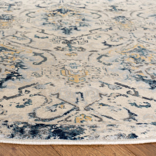 Safavieh Evoke EVK519C Beige/Navy Area Rug 