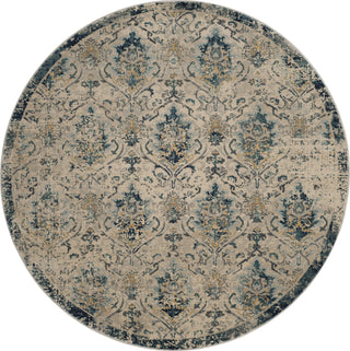 Safavieh Evoke EVK519C Beige/Navy Area Rug 