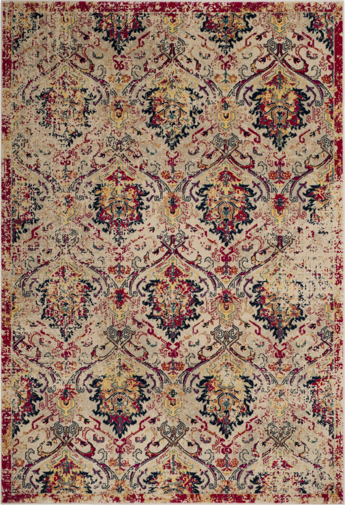 Safavieh Evoke EVK519K Ivory/Fuchsia Area Rug main image