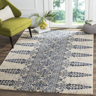 Safavieh Evoke EVK521C Ivory/Royal Area Rug  Feature