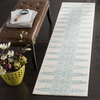 Safavieh Evoke EVK521F Ivory/Teal Area Rug 