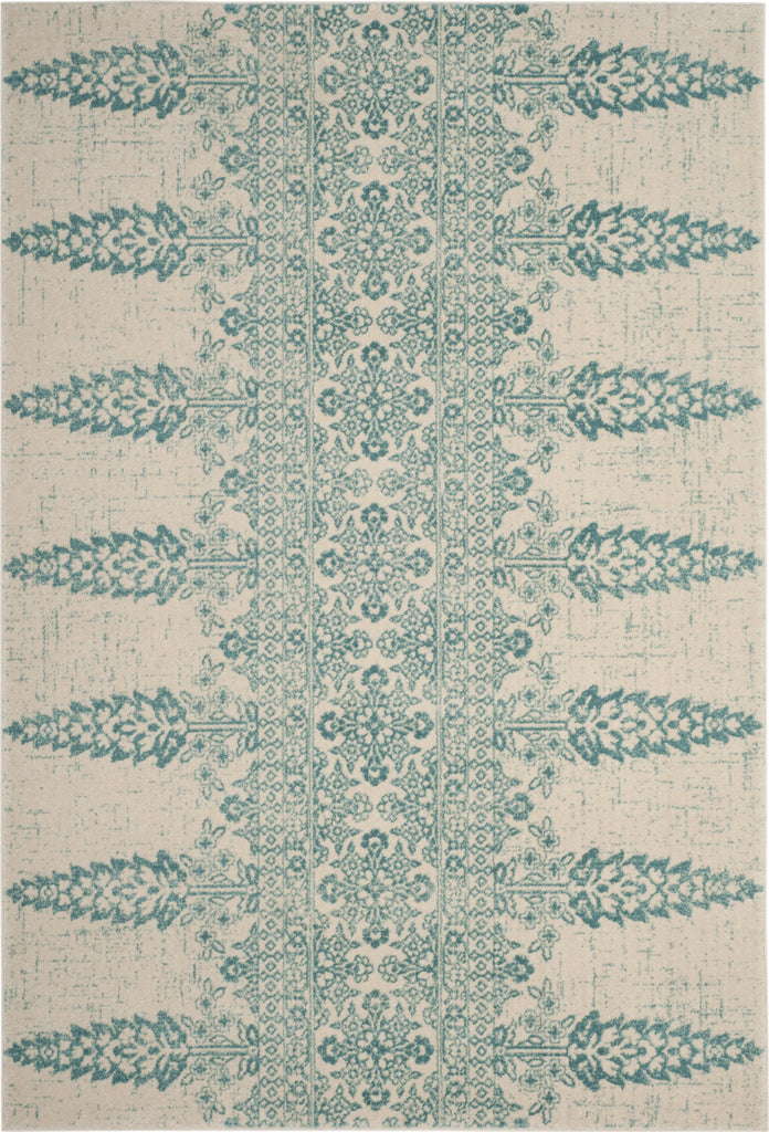 Safavieh Evoke EVK521F Ivory/Teal Area Rug main image
